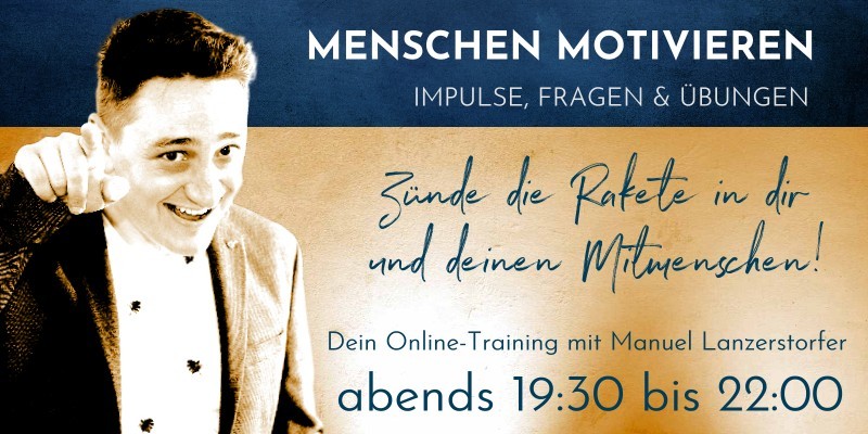Schulung Menschen motivieren Schulung Menschen motivieren