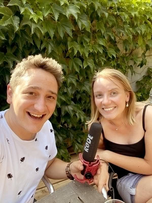Podcast Aufnahme