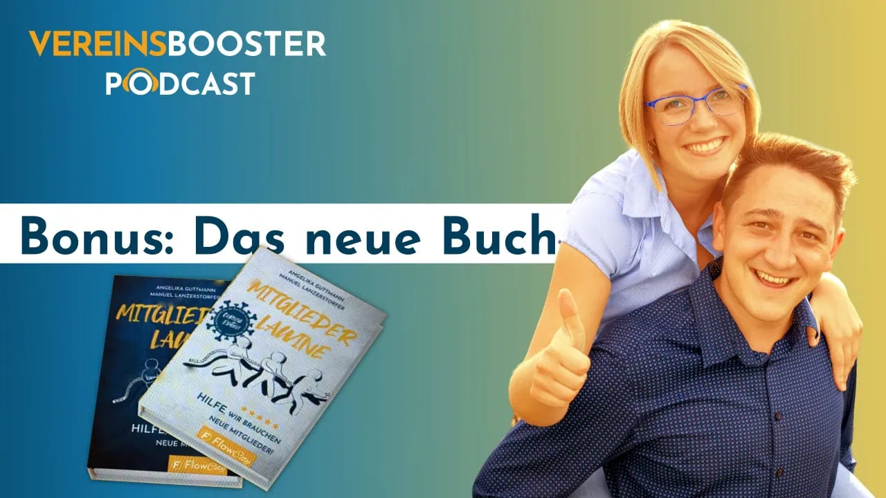 BONUS: Das neue Buch Mitgliederlawine mit Raus aus Corona Strategien für deinen Verein podcast cover bonusbuch